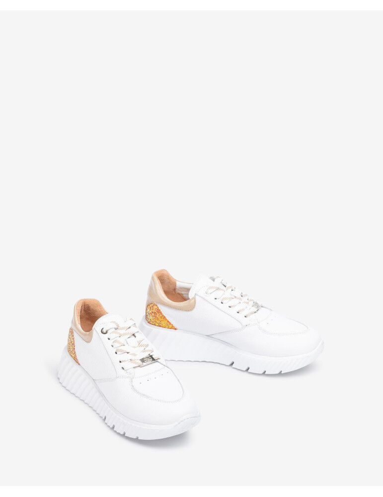 Baskets En Cuir 